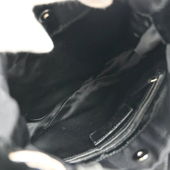 Yves Saint Laurent Black Nylon Rive Gauche Shoulder Bag 119960.212792 155252 - Picture 8 of 10